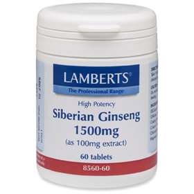 Lamberts Siberian Ginseng 1500mg (60)