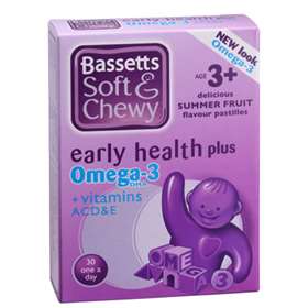 Bassett's Soft & Chewy Omega 3 Summer Fruit x30