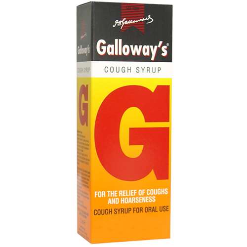 Galloways Cough Syrup Original 75ml ExpressChemist.co.uk Buy Online