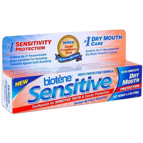 Biotene Dry Mouth Sensitive Toothpaste 100g ExpressChemist.co.uk