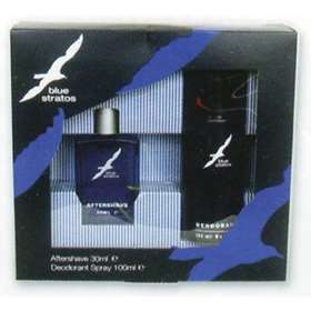 Blue Stratos 30ml aftershave + 100ml deodorant gift set