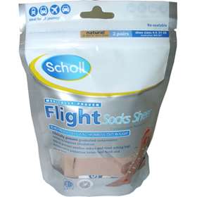Scholl Flight Socks Sheer 4-6 / Natural