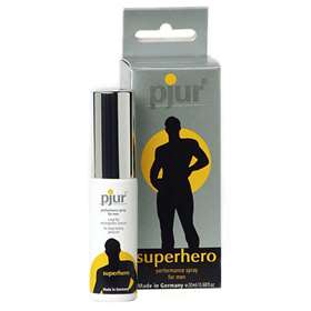 Pjur Superhero Spray - specially formulated spray to help prolong love-making 