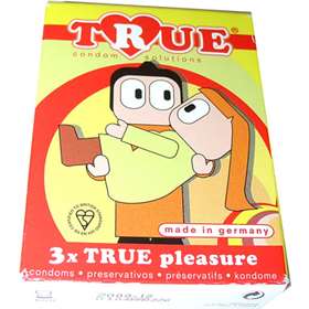 TRUE pleasure Condom x3