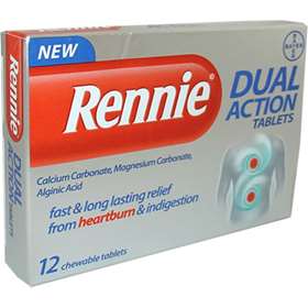Rennie Dual Action Tablets 12