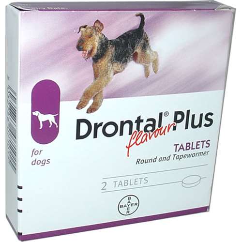 Drontal Plus Flavour Tablets For Dogs