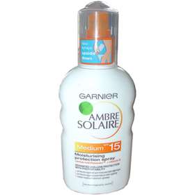 Garnier Ambre Solaire Medium SPF 15 Moisturising Spray 200ml