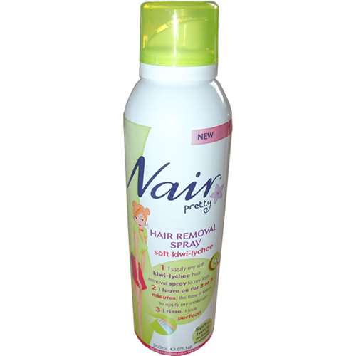 Nair Pretty Hair Removal Spray Soft kiwilychee 200ml
