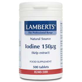 Lamberts Iodine 150µg (500)