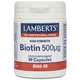 Lamberts Biotin 500µg 90 capsules