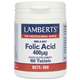 Lamberts Folic Acid 400mcg 100