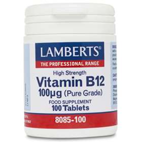Lamberts Vitamin B12 100µg 100 tablets
