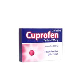 Cuprofen Ibuprofen Tablets (24)