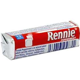 Digestif Rennie Peppermint Flavour 12x