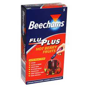 Beechams Flu-Plus Hot Berry Fruits (5)