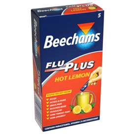 Beechams Flu-Plus Hot Lemon (5)