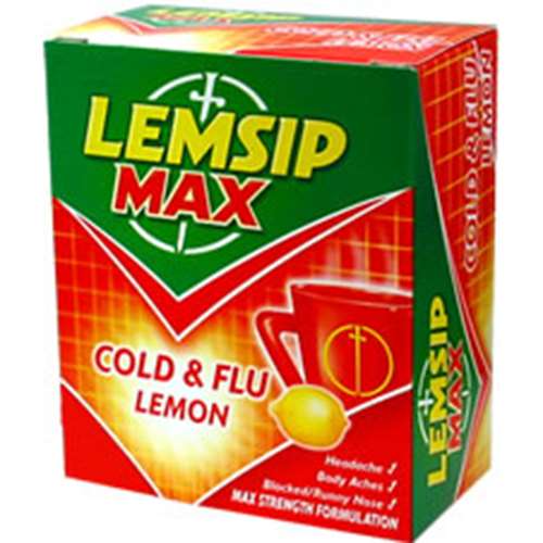 Lemsip Cold Flu Max Strength 5x