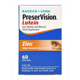 Bausch & Lomb PreserVision Lutein Soft Gels