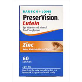 PreserVision Lutein Zinc Soft Gels (60)