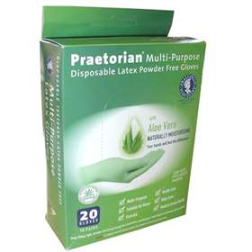 Praetorian Multi-Purpose Disposable Latex Gloves x20