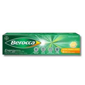 Berocca Orange 15 Effervescent Tablets