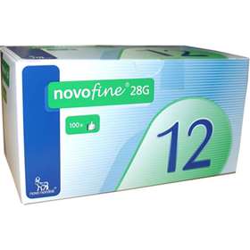 Novofine Needles 12mm (100)