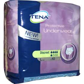 Tena Lady Discreet Pants Large 10