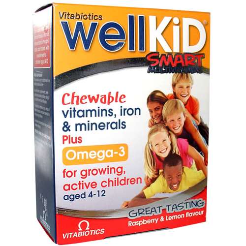 Vitabiotics Well Kid Smart MultiVitamins x30