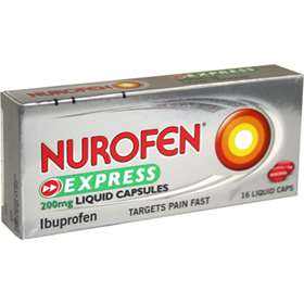 Nurofen Express Liquid Capsules 200mg 16
