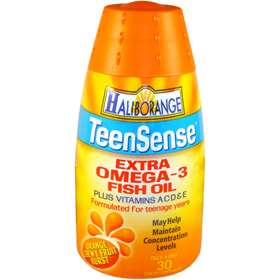 Haliborange TeenSense Omega-3 Orange Fruit Bursts x30
