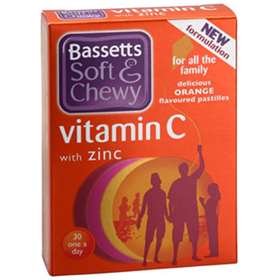 Bassett's Soft & Chewy Vitamin C 30X Orange