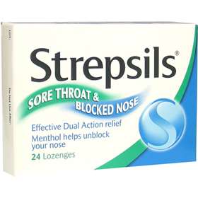 Strepsils Sore Throat & Blocked Nose 24x