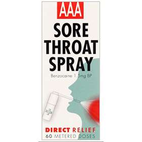 AAA Sore Throat Spray 60 metered doses