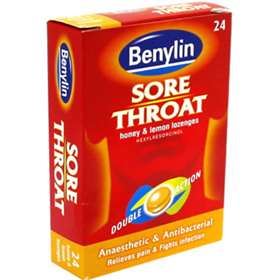 Benylin Sore Throat  Lozenges 24x