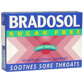 Bradosol Cherry Menthol Lozenges (20)