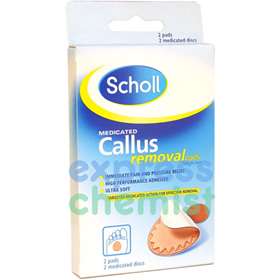 Scholl Callus Removal Pads Pack