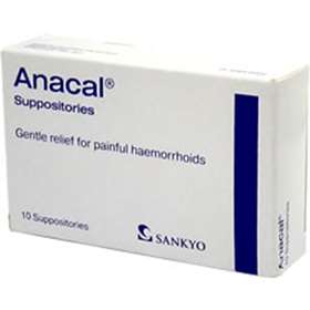 Anacal Suppositories 10x