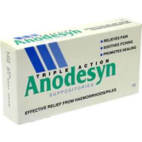 Anodesyn Suppositories 12x at Express Chemist