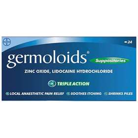 Germoloids Triple Action Suppositories 24