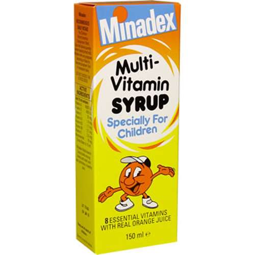 Minadex Multivitamin Syrup 150ml thumbnail