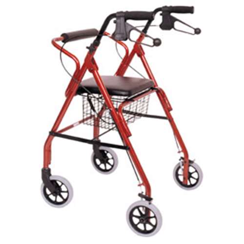 Discovery Stroller - Pressure brakes.
