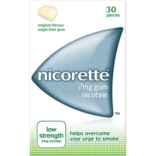 Nicorette 2mg Gum 30x