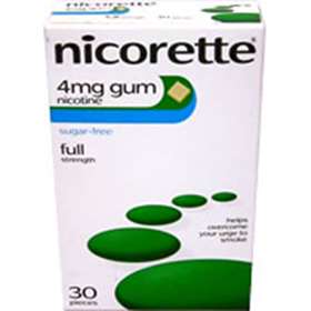 Nicorette Gum 4mg (30)