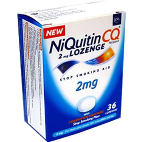 Niquitin CQ Lozenge Step 2 2mg 36 lozenges
