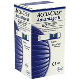 Accu-Chek Advantage II Reagent Strips x50