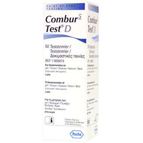 Combur 5 Urine Test Strips 50x