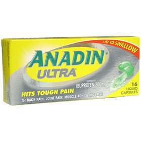 Anadin Ultra Liquid Capsules x16