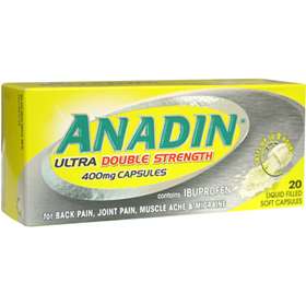 Anadin Ultra Double Strength Capsules x20