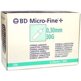 BD Micro-Fine + Lancets x 200