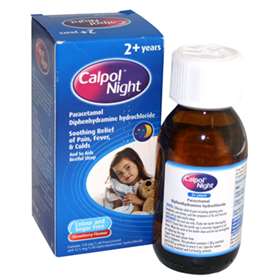Calpol Night Sugar Free Suspension 100ml